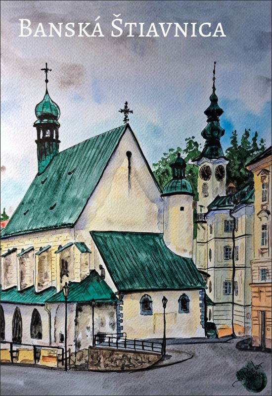 sm0908 banska stiavnica kostol sv katariny